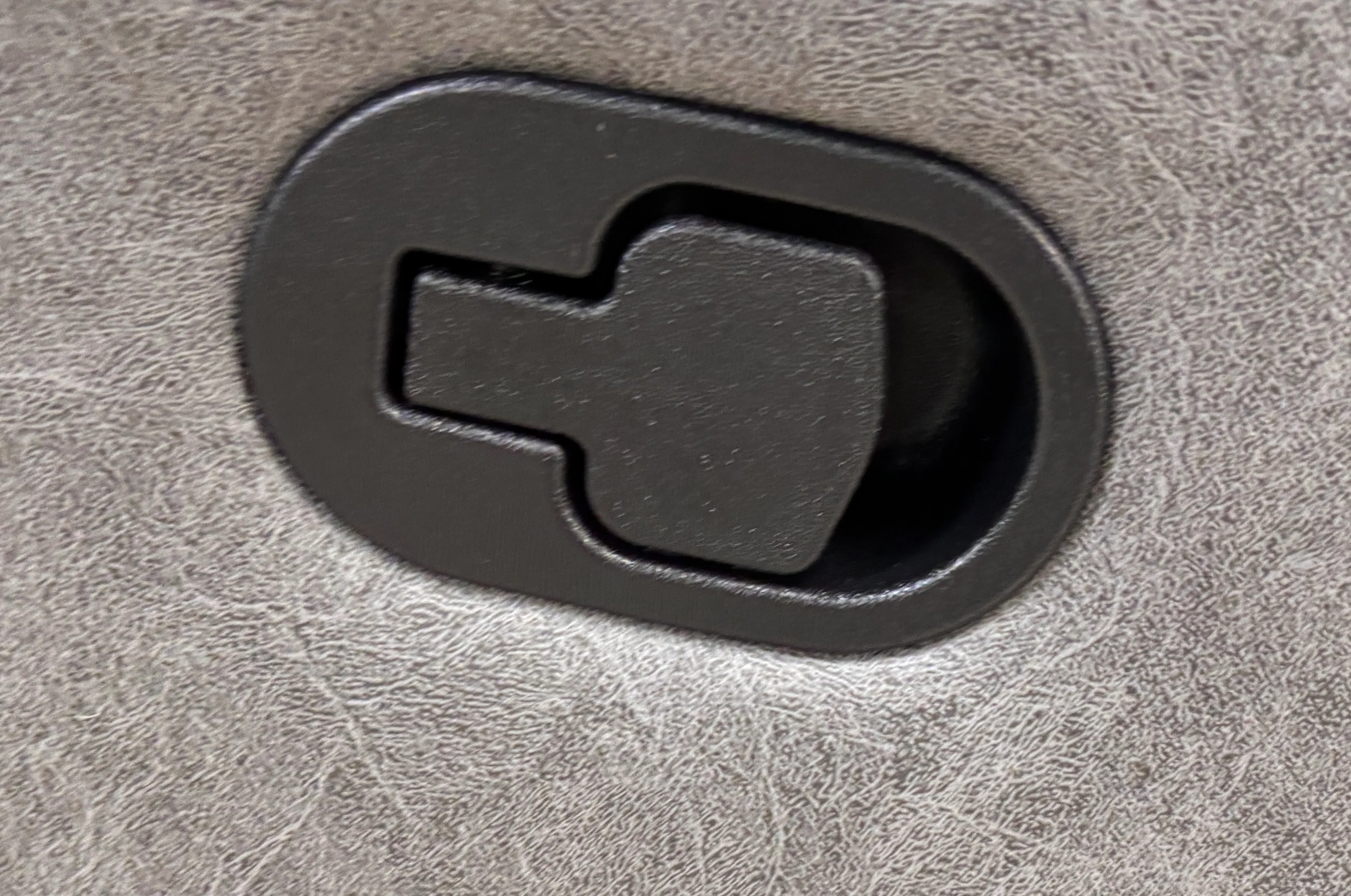 ‘Beaumont’ Grey Endurance Fabric Manual Recliner High Back Armchair - Image 5