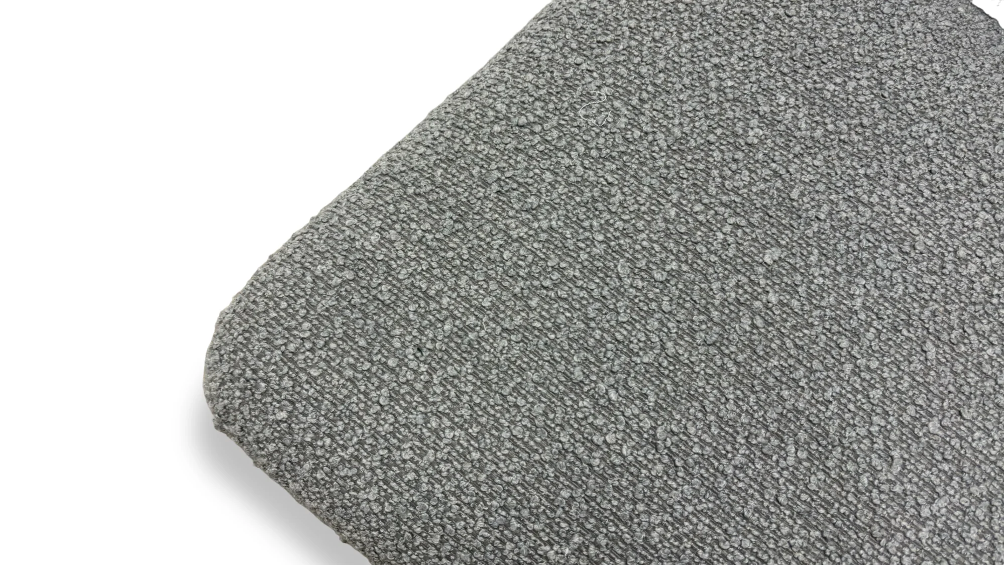 ‘Bellagio’ Boucle Grey Fabric Accent Chair - Image 4