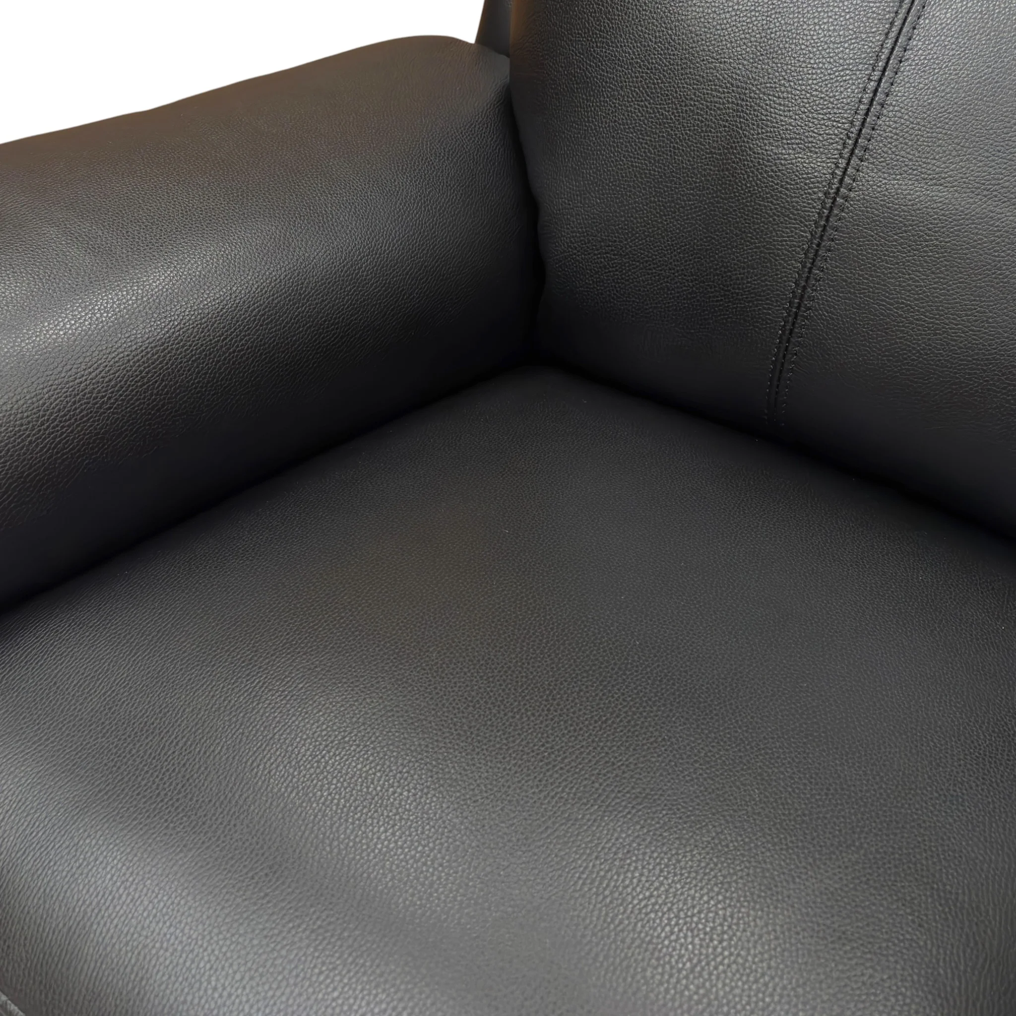 ‘Bobby’ Leather Cat-35:02 Black 3 + 2 Power Recliner Sofa Set - Image 5