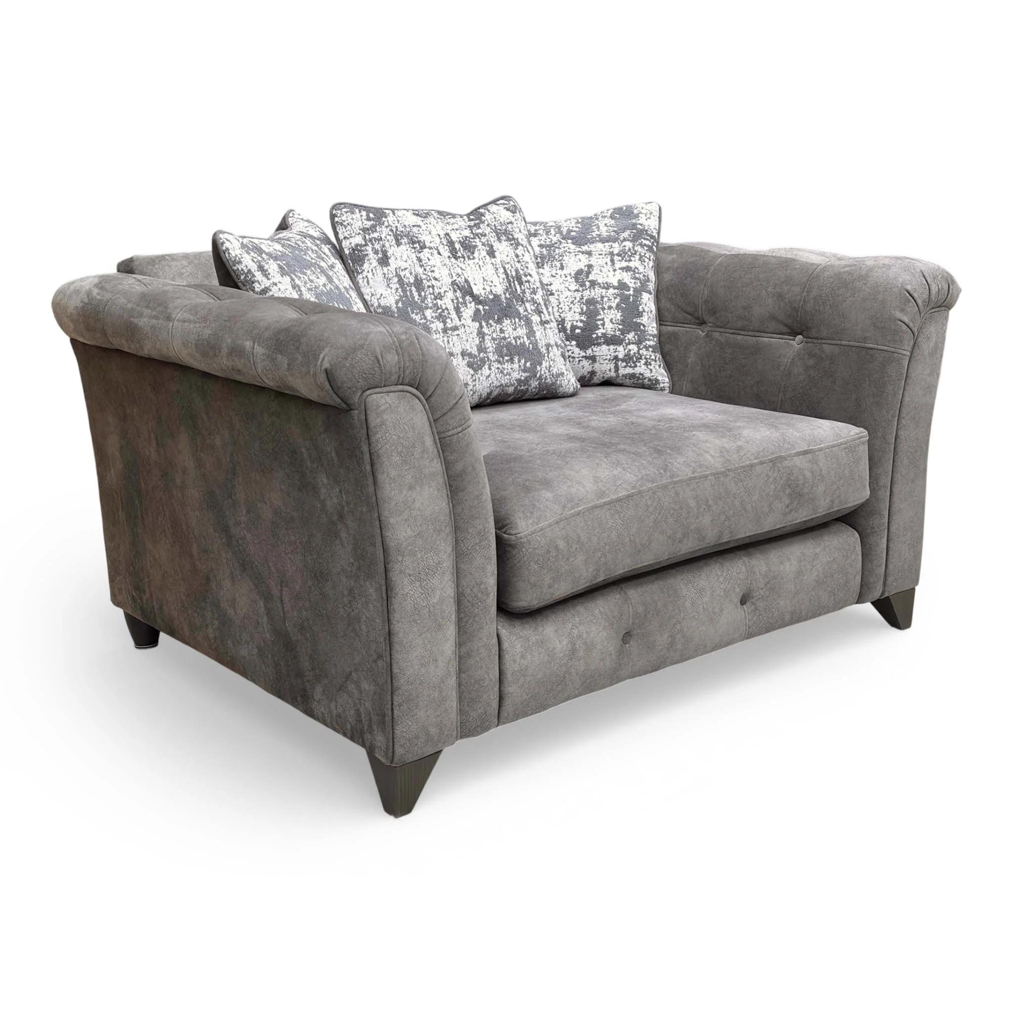 Boutique ‘Aura’ Kenzo Mink Velvet Scatter Back Love Chair