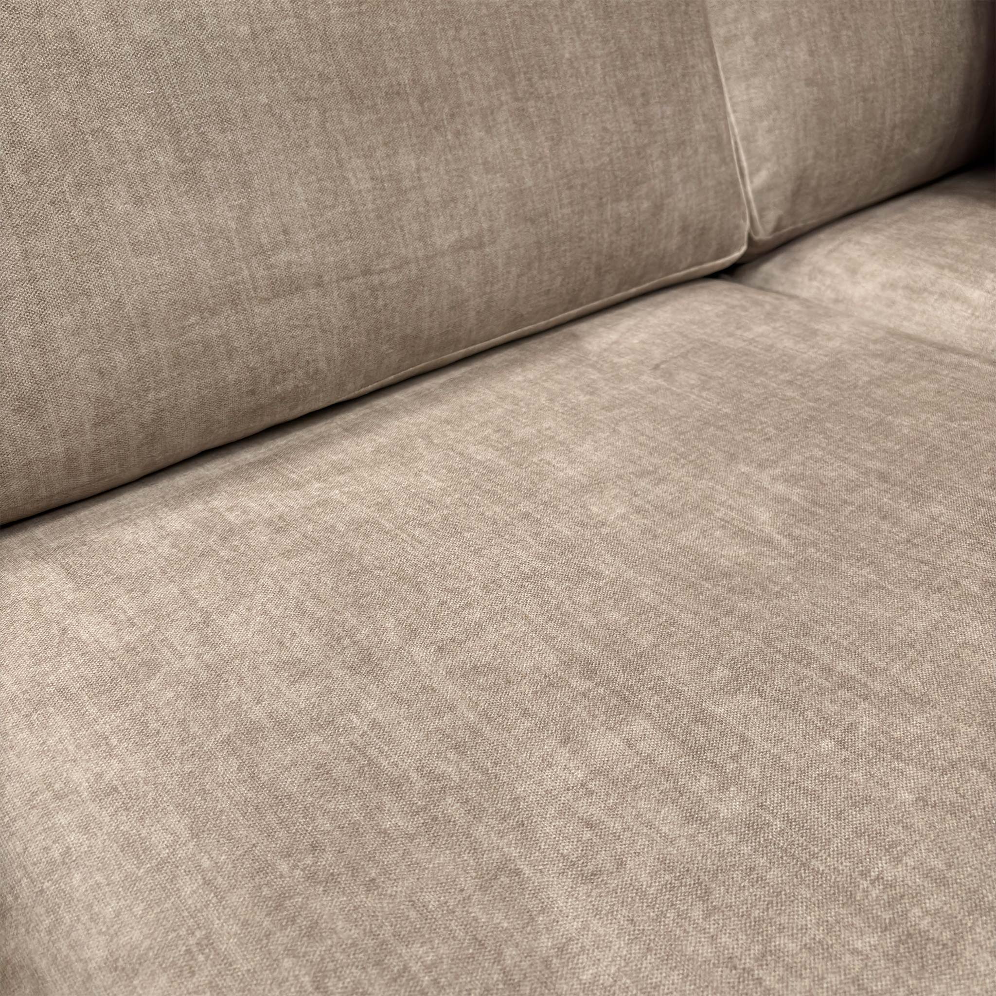 ‘Chelsea' Beige Vogue Velvet Large Right Hand Facing Open End Corner Chaise - Image 5