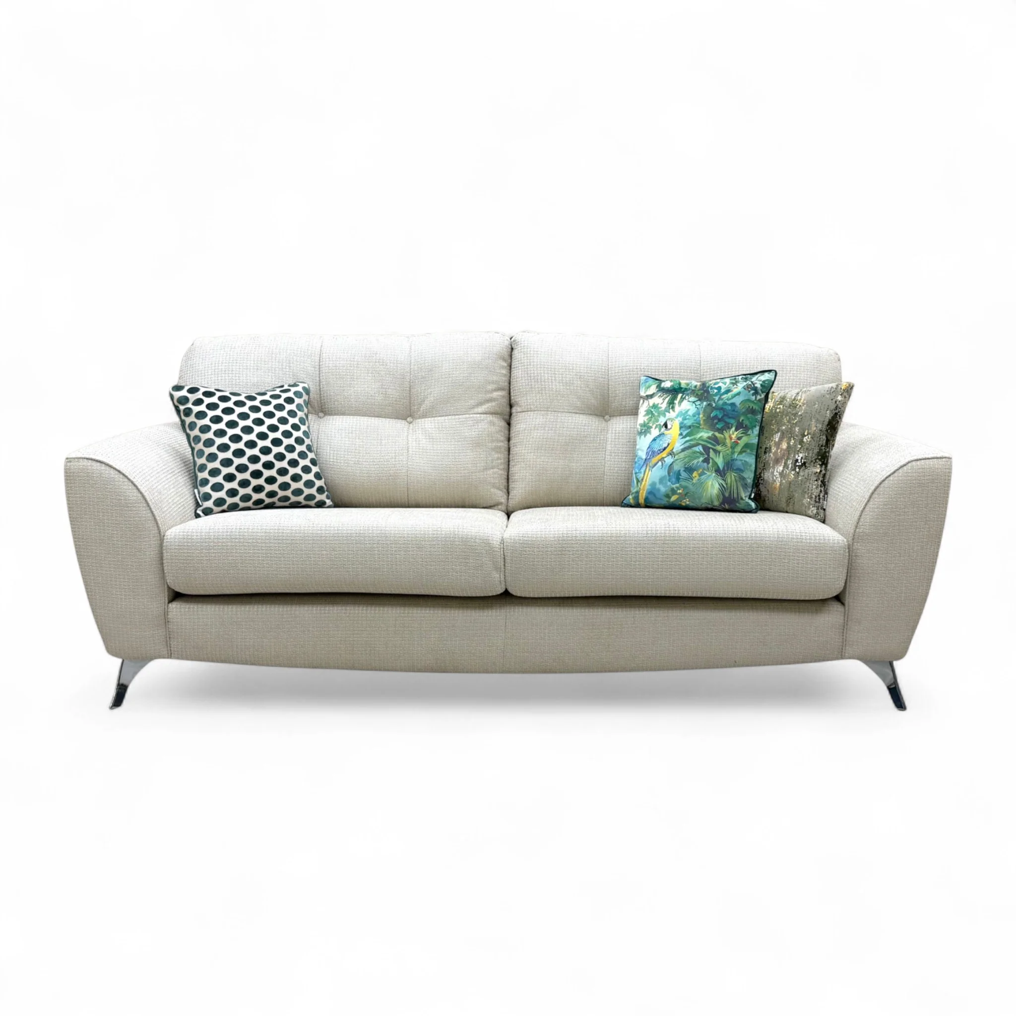 'Dawson' Wheat Dawson Plain 4 Seater Sofa - Image 4