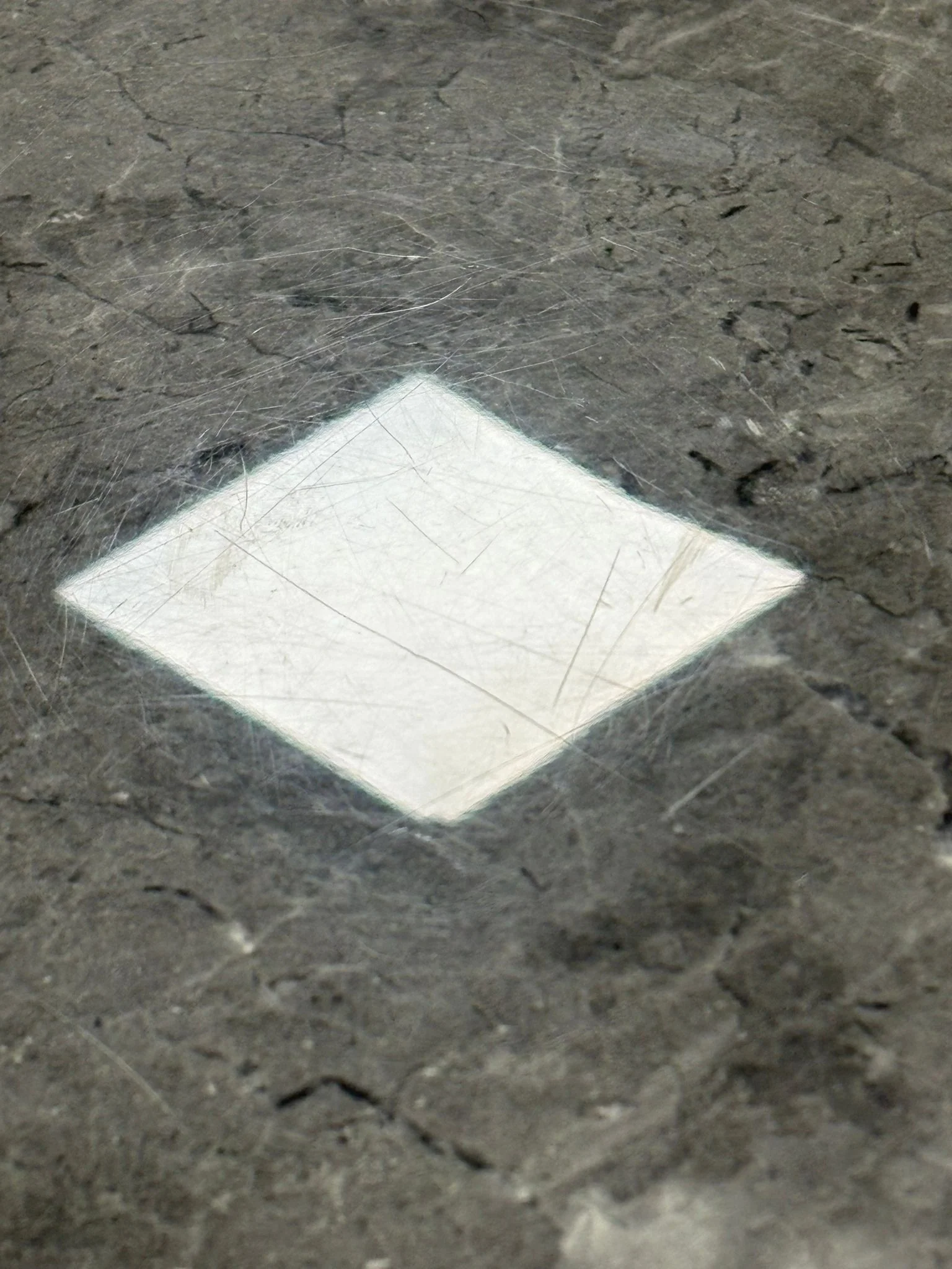 'Donnie’ Grey Real Marble Dining Table - Image 7