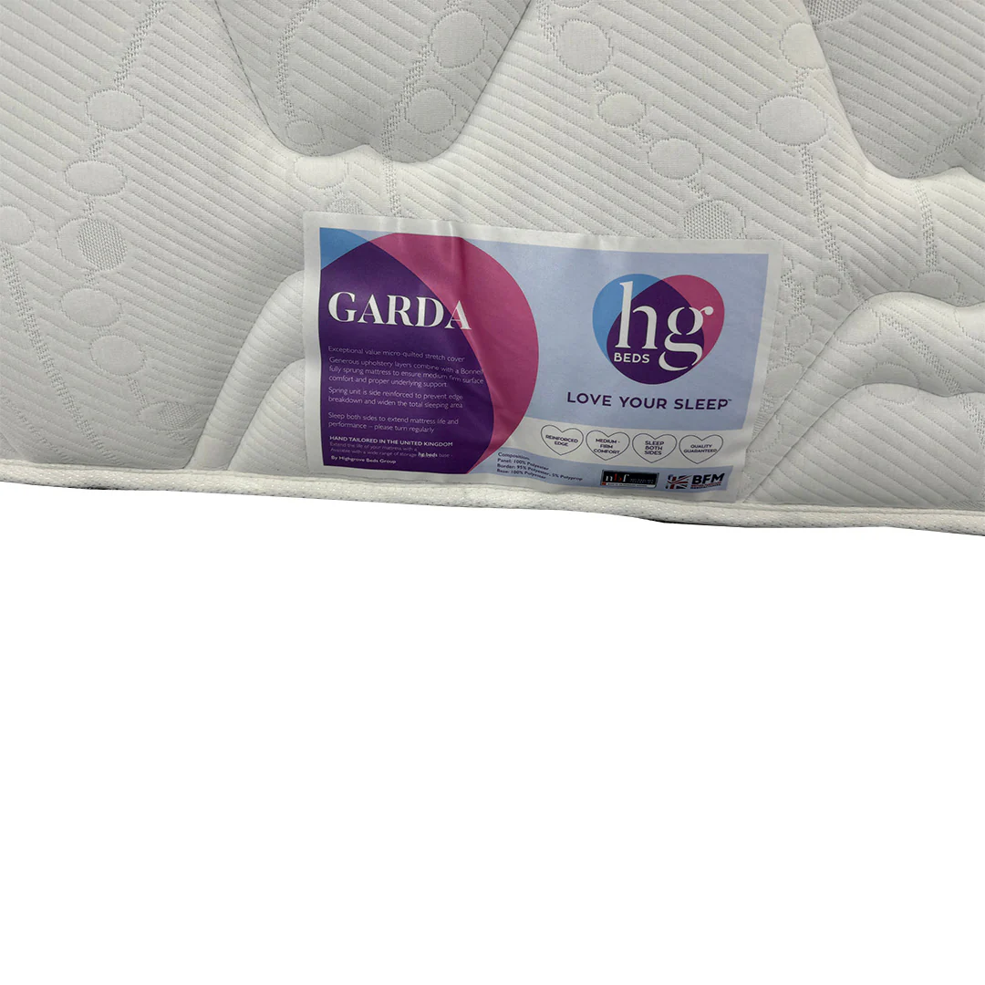 ‘Garda’ Medium-Firm Fully Pocket Sprung Mattress - King - Image 5