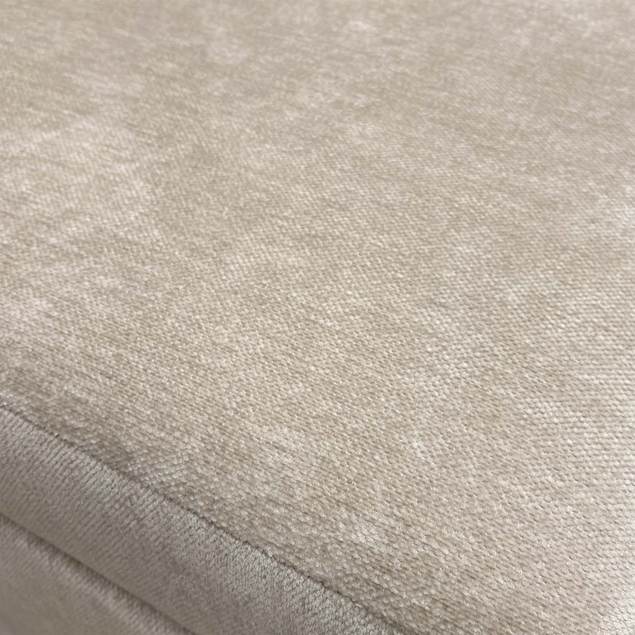 ‘Harvey’ Truffle Derwent Soft Weave Fabric Storage Footstool - Image 6