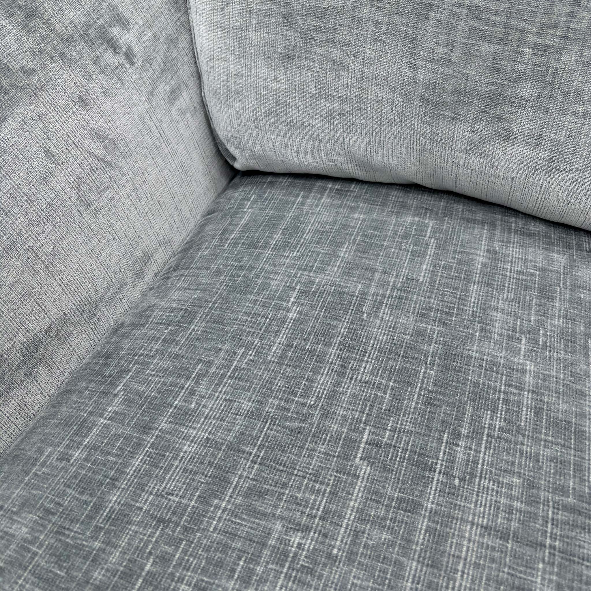 ‘Maisy’ Aden Pebble Grey Chenille Fabric Power Recliner Chair - Image 7