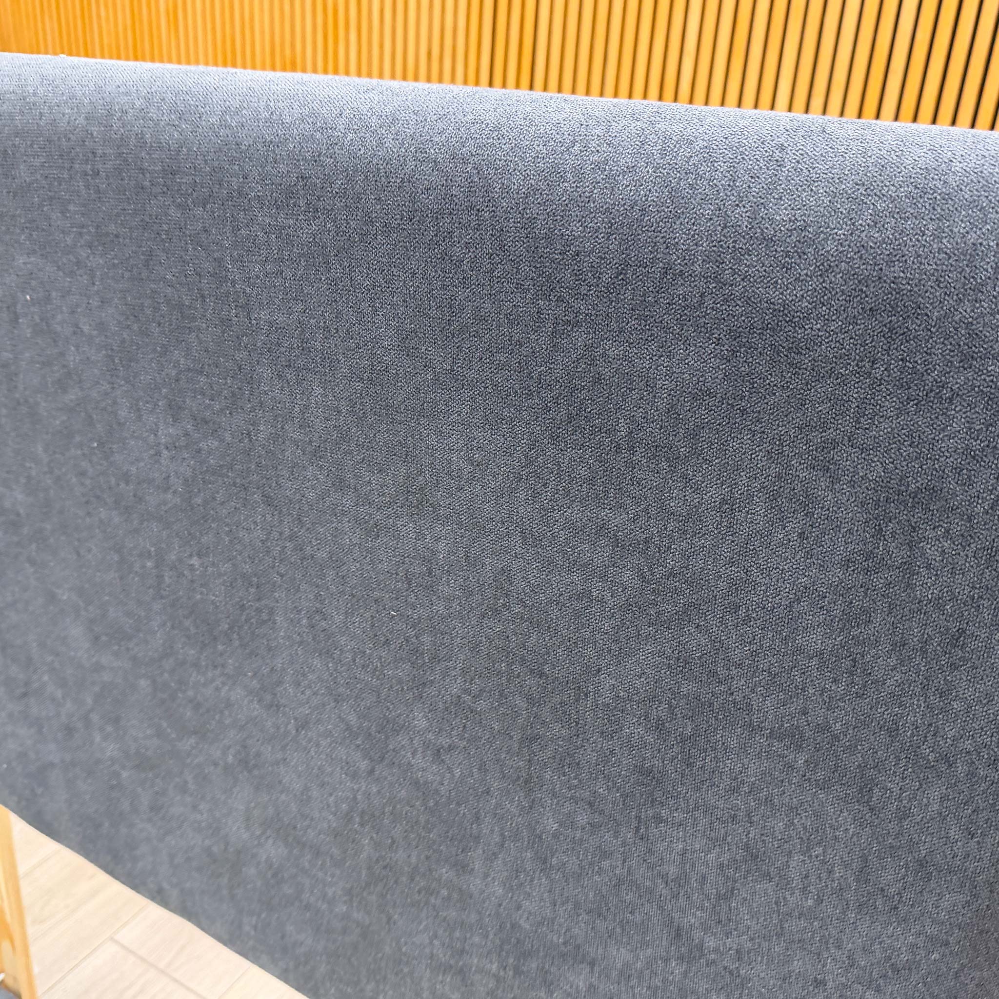 'Roma' Venice Carbon Fabric Headboard + 2 Draw Divan Base - Super King - Image 5